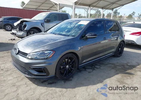 2019 Volkswagen Golf R z USA, uszkodzony, nr VIN WVWVA7AU4KW129579